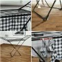 Folding clothes line Vileda Extra Black 174090 174 x 56 x 116 cm by Vileda, Indoor Airers - Ref: S7923909, Price: 48,74 €, Di...