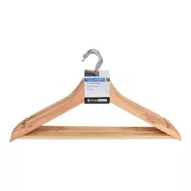 Set of Clothes Hangers Storage Solutions kh1000030 Wood (8 Units) by Storage Solutions, Hangers - Ref: S7923952, Price: 13,75...