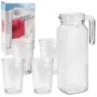 Conjunto de jarro com copos Excellent Houseware ye9000500 200 ml 1,1 L (5 Peças) de Excellent Houseware, Jogos de cristaleira...