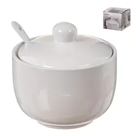 Sugar Bowl Kozina White Ceramic 11 x 11 x 10,5 cm by Kozina, Sugar and milk - Ref: S7924132, Price: 5,97 €, Discount: %