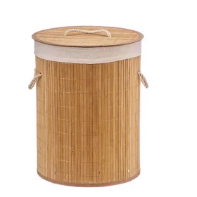 Cesto de Roupa Suja Caison Tecido Bambu 35 x 35 x 50 cm de Caison, Cestos para fornos rebatíveis - Ref: S7924133, Preço: 18,8...