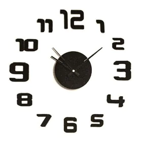 Wall Clock Caison Black Ø 35 cm Adhesive by Caison, Wall Clocks - Ref: S7924145, Price: 7,37 €, Discount: %