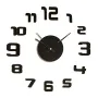 Horloge Murale Caison Noir Ø 35 cm Adhésif de Caison, Pendules murales - Réf : S7924145, Prix : 7,37 €, Remise : %