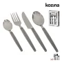 Couverts Kozina Gris Acier 24 Pièces de Kozina, Ménagère - Réf : S7924151, Prix : 9,56 €, Remise : %