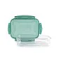 Hermetic Lunch Box Ibili 790406 Plastic 600 ml 16 x 12 x 6,5 cm Green by Ibili, Food storage - Ref: S7924387, Price: 7,76 €, ...