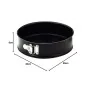 Molde Desmontable Ibili 820120 Acero Ø 20 x 6,8 cm Negro Redondo de Ibili, Moldes para tartas y bizcochos - Ref: S7924392, Pr...