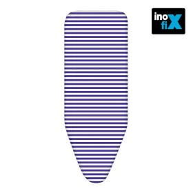 Copri asse da stiro Inofix Power Vap Azzurro 130 x 48 cm A strisce di Inofix, Copriasse - Rif: S7924430, Prezzo: 22,70 €, Sco...