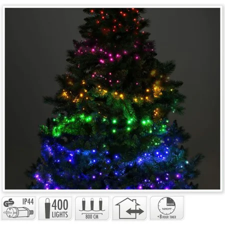 Grinalda de Luzes LED Lifetime 8 m Multicolor de Lifetime, Natal - Ref: S7924466, Preço: 26,32 €, Desconto: %