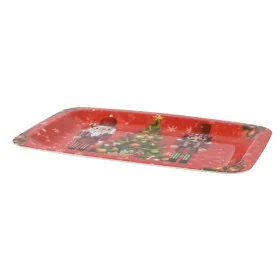 Plateau Lifetime Rouge Imprimé Noël 41 x 2,2 x 29 cm de Lifetime, Noël - Réf : S7924514, Prix : 4,79 €, Remise : %