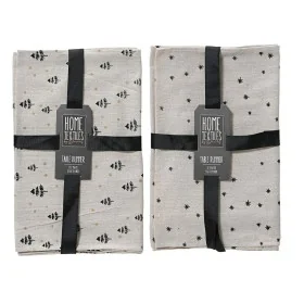 Table Runner Lifetime Black Light grey Printed Christmas 32 x 150 cm by Lifetime, Christmas - Ref: S7924526, Price: 8,85 €, D...