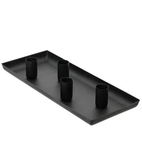 Tabuleiro para Velas Lifetime Preto 29 x 12 x 2 cm de Lifetime, Natal - Ref: S7924527, Preço: 13,96 €, Desconto: %