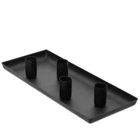 Plateau à bougies Lifetime Noir 29 x 12 x 2 cm de Lifetime, Noël - Réf : S7924527, Prix : 13,96 €, Remise : %