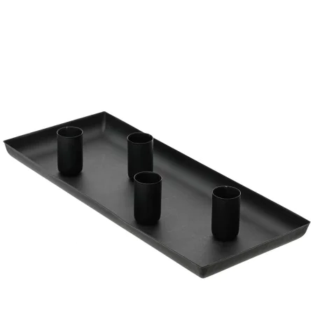 Bandeja Portavelas Lifetime Negro 29 x 12 x 2 cm de Lifetime, Navidad - Ref: S7924527, Precio: 13,96 €, Descuento: %