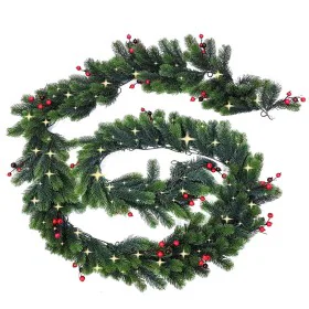 Wreath of LED Lights Lumineo Imperial Soft green 6,1 m 270 x 12 cm White by Lumineo, Christmas - Ref: S7924554, Price: 21,42 ...