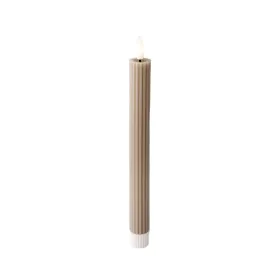 LED Candle Lumineo Light grey Ø 2,2 x 24,5 cm (2 Units) by Lumineo, Christmas - Ref: S7924584, Price: 11,08 €, Discount: %