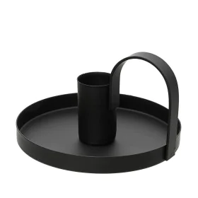 Candelabro Lifetime Negro mate ø 10 x 6 cm de Lifetime, Navidad - Ref: S7924589, Precio: 5,45 €, Descuento: %