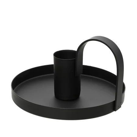 Candelabro Lifetime Negro mate ø 10 x 6 cm de Lifetime, Navidad - Ref: S7924589, Precio: 4,57 €, Descuento: %