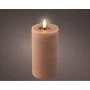 LED Candle Lumineo Brown Ø 7 x 15 cm Flame effect by Lumineo, Christmas - Ref: S7924614, Price: 6,91 €, Discount: %