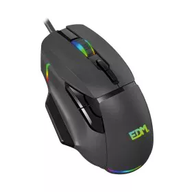 Ratón Gaming con LED EDM 07753 for players Negro 7200 dpi de EDM, Ratones para gamers - Ref: S7924747, Precio: 15,98 €, Descu...