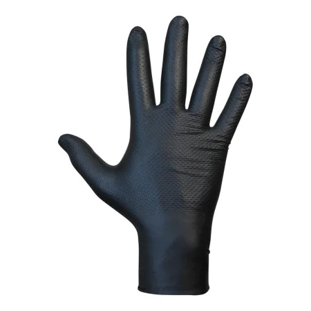 Gants en nitrile JUBA Agility Grip Noir Nitrile Sans poudre 50 Unités de JUBA, Gants - Réf : S7924871, Prix : 9,05 €, Remise : %