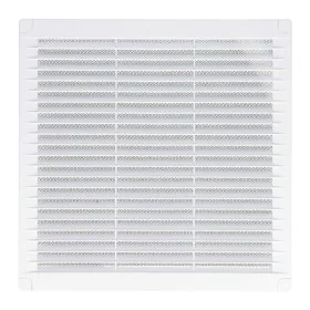 Grille de ventilation EDM 87704 Blanc 20 x 20 x 0,7 cm Moustiquaire de EDM, Registres, grilles et bouches d'aération - Réf : ...