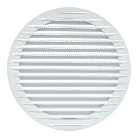 Grille de ventilation EDM 87721 Blanc Ø 15 cm de EDM, Registres, grilles et bouches d'aération - Réf : S7925104, Prix : 4,84 ...