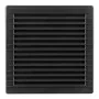 Grille de ventilation EDM 87726 Anthracite 17 x 17 x 1,15 cm Moustiquaire de EDM, Registres, grilles et bouches d'aération - ...