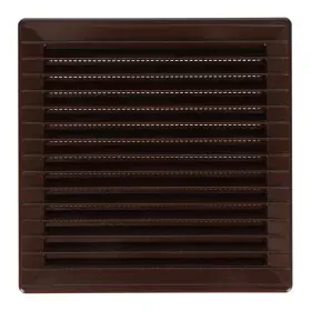 Ventilation grille EDM 87729 Brown 14 x 14 cm by EDM, Registers, Grilles & Vents - Ref: S7925110, Price: 4,04 €, Discount: %