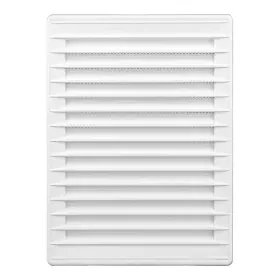 Rede de ventilação EDM 87733 Branco 13,7 x 20,7 cm Mosquiteiro de EDM, Redes, difusores e respiradouros - Ref: S7925112, Preç...