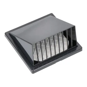 Grille de ventilation EDM 87755 Anthracite 10 x 17 x 17 cm de EDM, Registres, grilles et bouches d'aération - Réf : S7925132,...