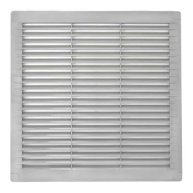 Grille de ventilation EDM 87707 Gris 25 x 25 x 0,7 cm Moustiquaire de EDM, Registres, grilles et bouches d'aération - Réf : S...