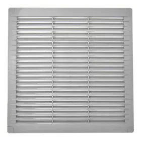 Grille de ventilation EDM 87709 Gris 30 x 30 x 0,7 cm Moustiquaire de EDM, Registres, grilles et bouches d'aération - Réf : S...