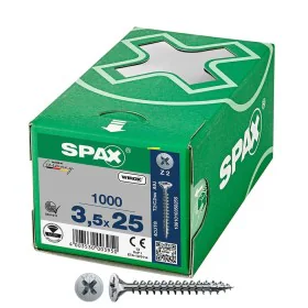 Boîte à vis SPAX Wirox Z2 Tête plate 3,5 x 25 mm 1000 Unidades de SPAX, Vis - Réf : S7925197, Prix : 23,84 €, Remise : %