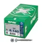 Box of screws SPAX Wirox T30 Flat head 6 x 140 mm 100 Units by SPAX, Screws - Ref: S7925219, Price: 38,03 €, Discount: %