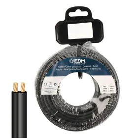 Flat parallel cable EDM 28712 Black 10 m 2 x 0,75 mm by EDM, Parallel cables - Ref: S7925269, Price: 9,11 €, Discount: %