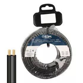 Cable paralelo plano EDM 28712 Negro 10 m 2 x 0,75 mm de EDM, Cables paralelo - Ref: S7925269, Precio: 9,11 €, Descuento: %