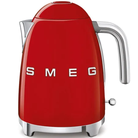 Bouilloire Smeg KLF03RDEU Rouge Acier inoxydable Plastique 2400 W 1,7 L de Smeg, Bouilloires électriques - Réf : S8100087, Pr...