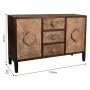 Credenza Alexandra House Living Legno di abete Legno MDF 40 x 87 x 133 cm di Alexandra House Living, Credenze e buffet - Rif:...