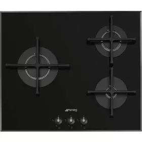 Placa de Gas Smeg PV163B3 60 cm Negro de Smeg, Placas - Ref: S8103205, Precio: 491,27 €, Descuento: %