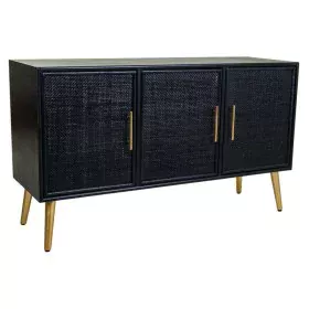 Sideboard Alexandra House Living Black Golden MDF Wood by Alexandra House Living, Sideboards - Ref: D1630810, Price: 228,05 €...