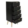 Chest of drawers Alexandra House Living Black Golden MDF Wood by Alexandra House Living, Chest of Drawers - Ref: D1630812, Pr...