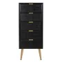 Schubladenschrank Alexandra House Living Schwarz Gold Holz MDF von Alexandra House Living, Kommoden & Sideboards - Ref: D1630...