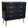 Chest of drawers Alexandra House Living Black Golden MDF Wood by Alexandra House Living, Chest of Drawers - Ref: D1630814, Pr...