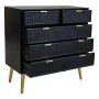 Chest of drawers Alexandra House Living Black Golden MDF Wood by Alexandra House Living, Chest of Drawers - Ref: D1630814, Pr...