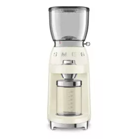 Electric Grinder Smeg CGF11CREU Transparent Cream 150 W 350 g by Smeg, Electric Blade Grinders - Ref: S8106995, Price: 225,67...