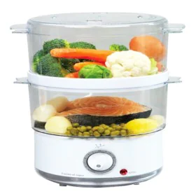 Food Steamer JATA CV200 3,5 L 400W White Transparent Plastic by JATA, Electric Steamers - Ref: S8107404, Price: 27,36 €, Disc...