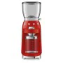 Molinillo Eléctrico Smeg CGF11RDEU Rojo Transparente 150 W 350 g de Smeg, Molinillos de café eléctricos con cuchilla - Ref: S...