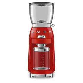 Macinino Elettrico Smeg CGF11RDEU Rosso Trasparente 150 W 350 g di Smeg, Macinacaffè elettrici con lama - Rif: S8107469, Prez...