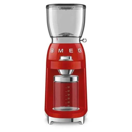 Macinino Elettrico Smeg CGF11RDEU Rosso Trasparente 150 W 350 g di Smeg, Macinacaffè elettrici con lama - Rif: S8107469, Prez...