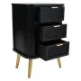 Nightstand Alexandra House Living Black Golden 35 x 72 x 50 cm by Alexandra House Living, Bedside Tables - Ref: D1630818, Pri...